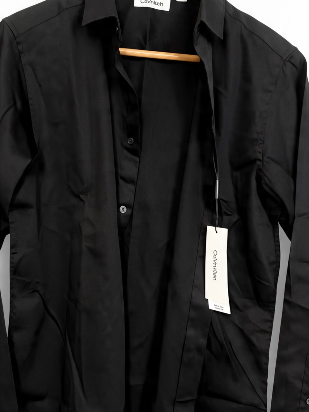 Calvin Klein Men's Black Lightweight Shirt Jacket